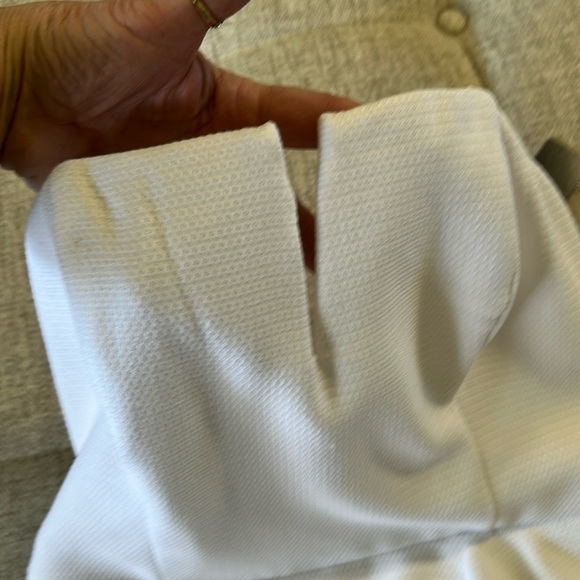 LULUS WHERE ARE YOU WHITE STRAPLESS ROMPER SIZE S - Picture 8 of 16